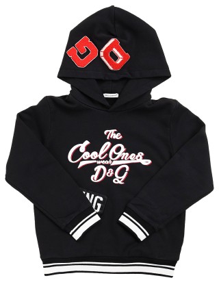 Чорна кофта DOLCE&GABBANA KIDS : фото - Invogue